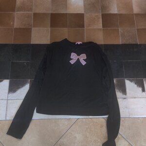 My Violet bow Top size 3xl New (fits 2x-3x)
